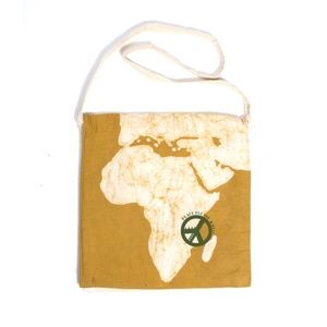 Handmade Batik Africa Peace Please Messenger Bag